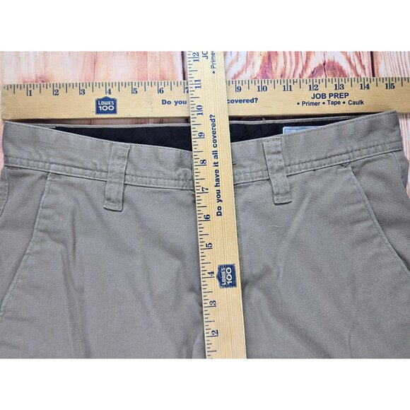 Volcom Mens Khaki Stretch Cotton Blend Chino Pants 28 x 29 - Picture 7 of 8